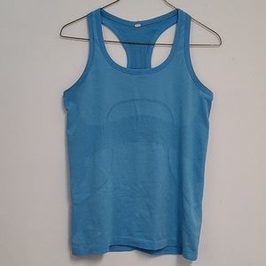 Lululemon blue swiftly tank. Size 8.